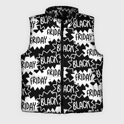 Мужской жилет Black friday, цвет: 3D-черный