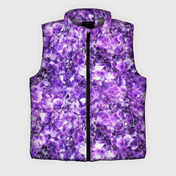 Мужской жилет Битые стекляшки, цвет: 3D-светло-серый