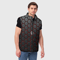 Мужской жилет Броня из стали, цвет: 3D-черный — фото 2