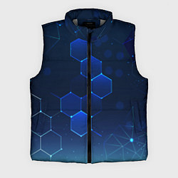 Мужской жилет Абстрактная сетка