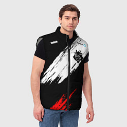 Мужской жилет G2 форма, цвет: 3D-светло-серый — фото 2