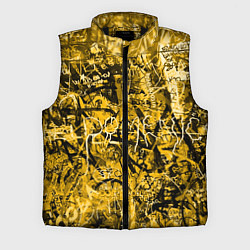 Мужской жилет Желтый хаос