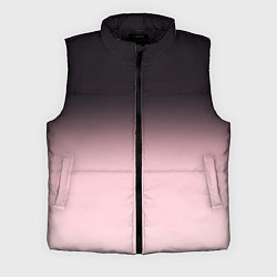 Мужской жилет Градиент: от черного к розовому, цвет: 3D-черный