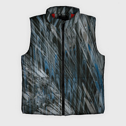 Мужской жилет Тёмные листы стёкол, цвет: 3D-красный