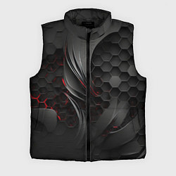 Мужской жилет Черные абстрактные плиты