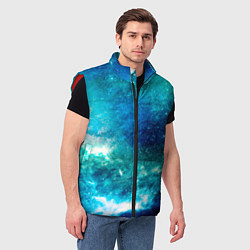 Мужской жилет Звёздная Вселенная, цвет: 3D-красный — фото 2