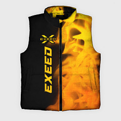Мужской жилет Exeed - gold gradient: по-вертикали