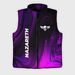 Мужской жилет Nazareth violet plasma, цвет: 3D-черный