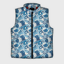 Мужской жилет Волны паттерн