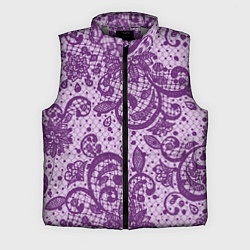 Мужской жилет Фиолетовая фантазия