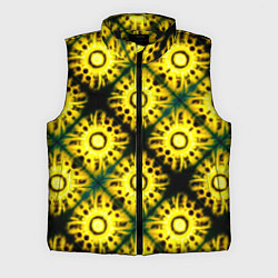 Мужской жилет Солнечные подсолнухи