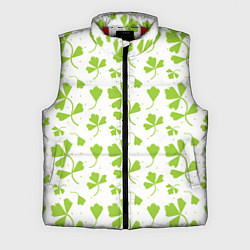 Мужской жилет Зелёные веточки