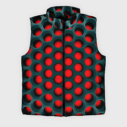 Мужской жилет Сотовая структура 3D, цвет: 3D-черный
