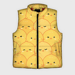 Мужской жилет Милые птенчики, цвет: 3D-красный