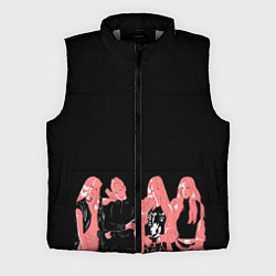 Мужской жилет Black pink на черном