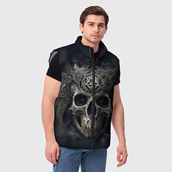 Мужской жилет Хозяин гробниц, цвет: 3D-светло-серый — фото 2