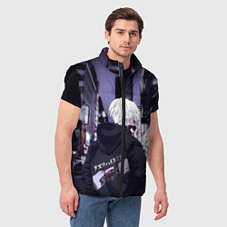 Мужской жилет Kaneki Ken, цвет: 3D-черный — фото 2