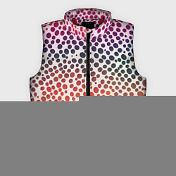 Мужской жилет Радужные градиентные круги