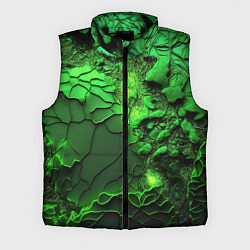 Мужской жилет Объемная зеленая текстура
