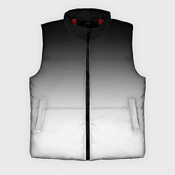 Мужской жилет Black and white gradient, цвет: 3D-красный