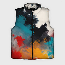 Мужской жилет Красочная мазня