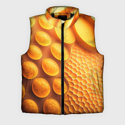 Мужской жилет Оранжевые круглые плиты