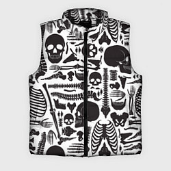Мужской жилет Human osteology, цвет: 3D-черный