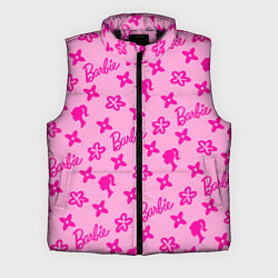 Мужской жилет Барби паттерн розовый, цвет: 3D-черный