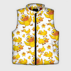 Мужской жилет Yellow ducklings, цвет: 3D-красный