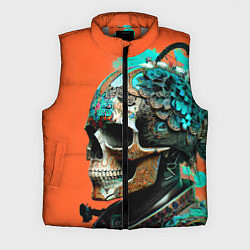 Мужской жилет Art skull - irezumi - Japan