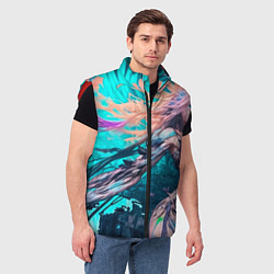 Мужской жилет Лига стихий, цвет: 3D-красный — фото 2