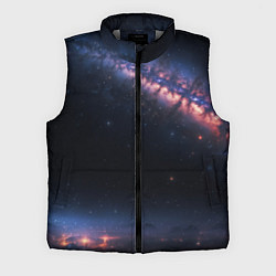 Мужской жилет Млечный путь в звездном небе