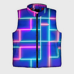 Мужской жилет Неон линии, цвет: 3D-красный