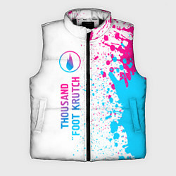 Мужской жилет Thousand Foot Krutch neon gradient style: по-верти, цвет: 3D-черный