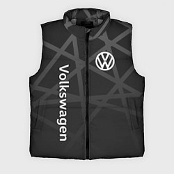 Мужской жилет Volkswagen - classic black, цвет: 3D-светло-серый