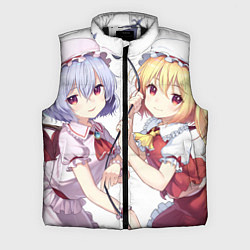 Мужской жилет Touhou Project Ремилия и Фландр Скарлет, цвет: 3D-черный