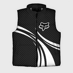 Мужской жилет Fox carbon line - white, цвет: 3D-светло-серый