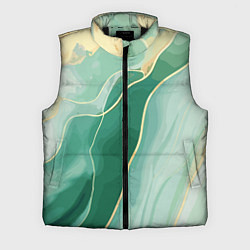 Мужской жилет Малахитовые полосы