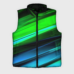Мужской жилет Зеленая абстракция
