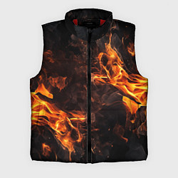 Мужской жилет Огонь и дым