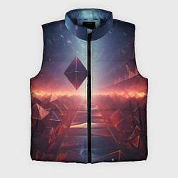 Мужской жилет 3D Ромб, цвет: 3D-черный
