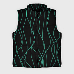 Мужской жилет Чёрный с линиями