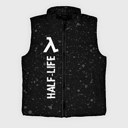 Мужской жилет Half-Life glitch на темном фоне по-вертикали, цвет: 3D-черный