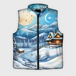 Мужской жилет Зима предновогоднее настроение