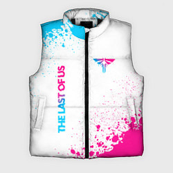 Мужской жилет The Last Of Us neon gradient style вертикально