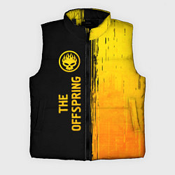 Мужской жилет The Offspring - gold gradient по-вертикали