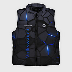 Мужской жилет Volkswagen - плиты с эффектом свечения, цвет: 3D-черный