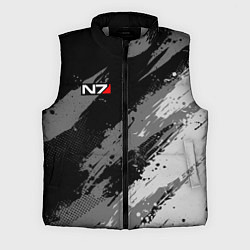 Мужской жилет N7 - mass effect monochrome, цвет: 3D-светло-серый