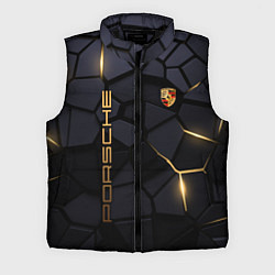 Мужской жилет Porsche - плиты с эффектом свечения, цвет: 3D-черный
