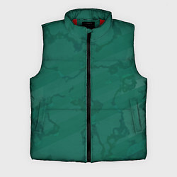Мужской жилет Серо-зеленые разводы, цвет: 3D-красный